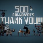 500 followers Thank you so much!