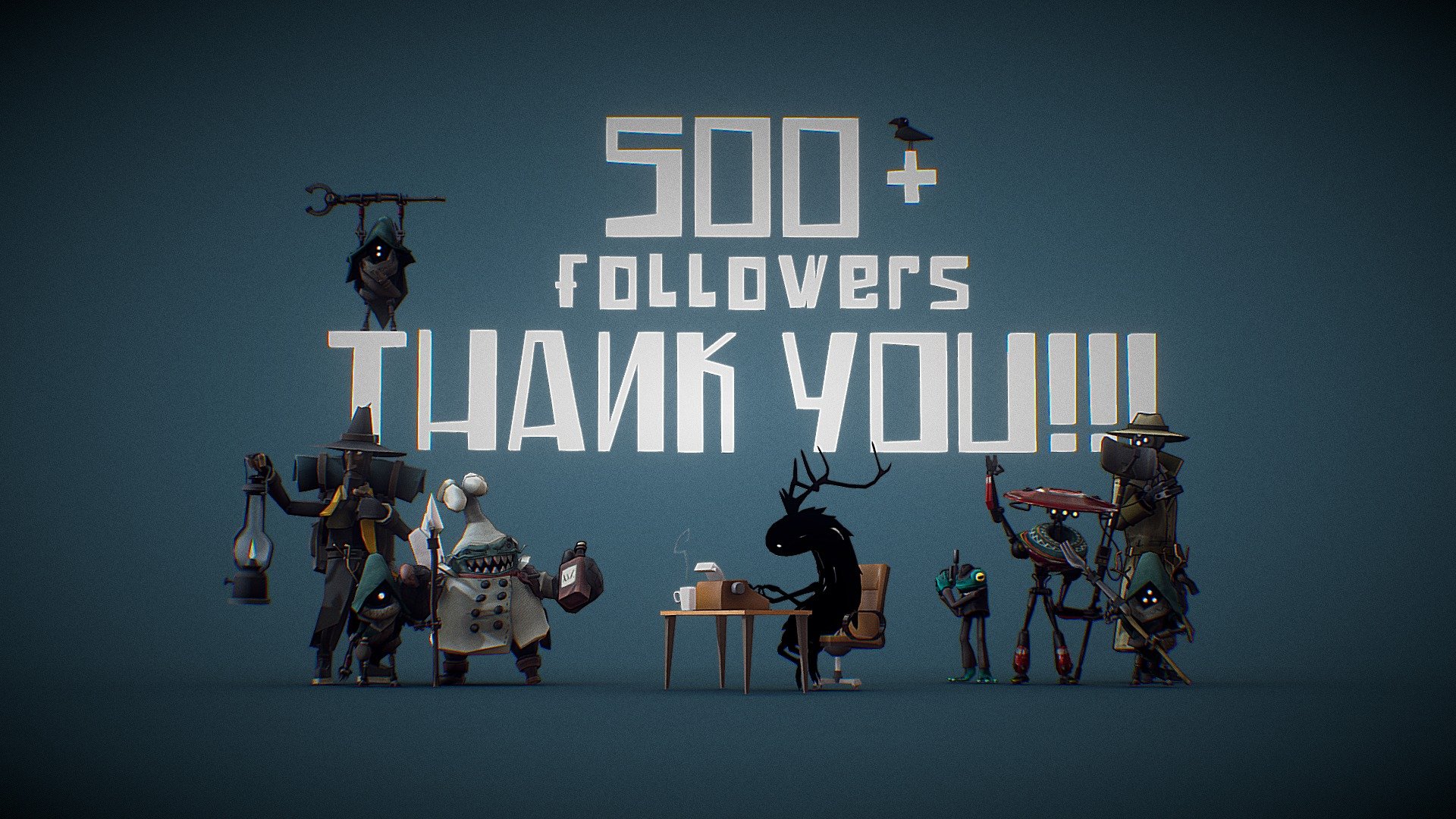 500 followers Thank you so much!