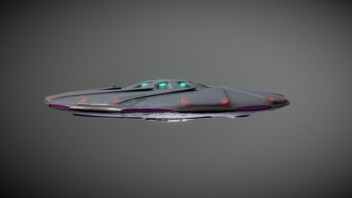 8k ufo scout one 3d model