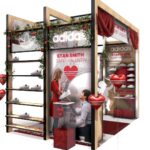 ADIDAS vending store interior commercial