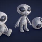 Alien Plush – Game Ready