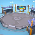 Arena stadium clashball lowpoly