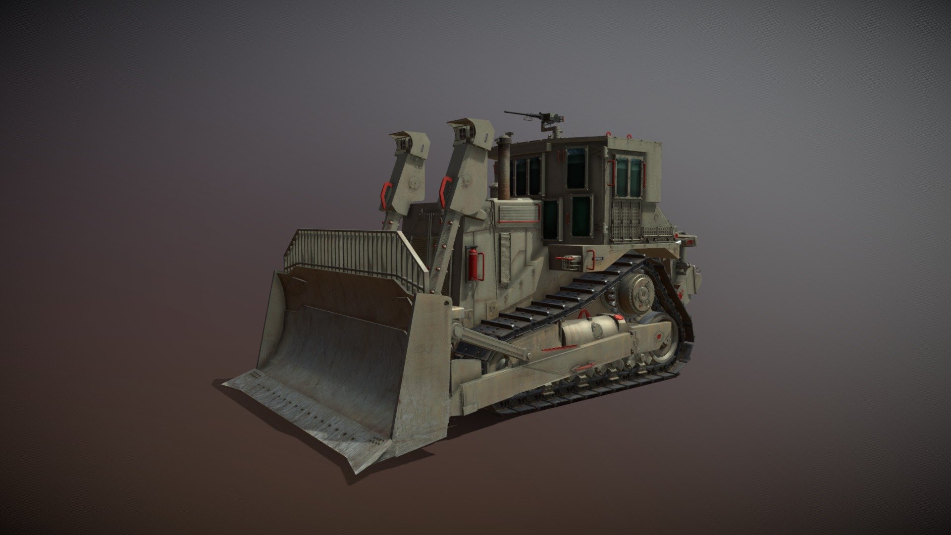 Armored D9R Bulldozer Doobi