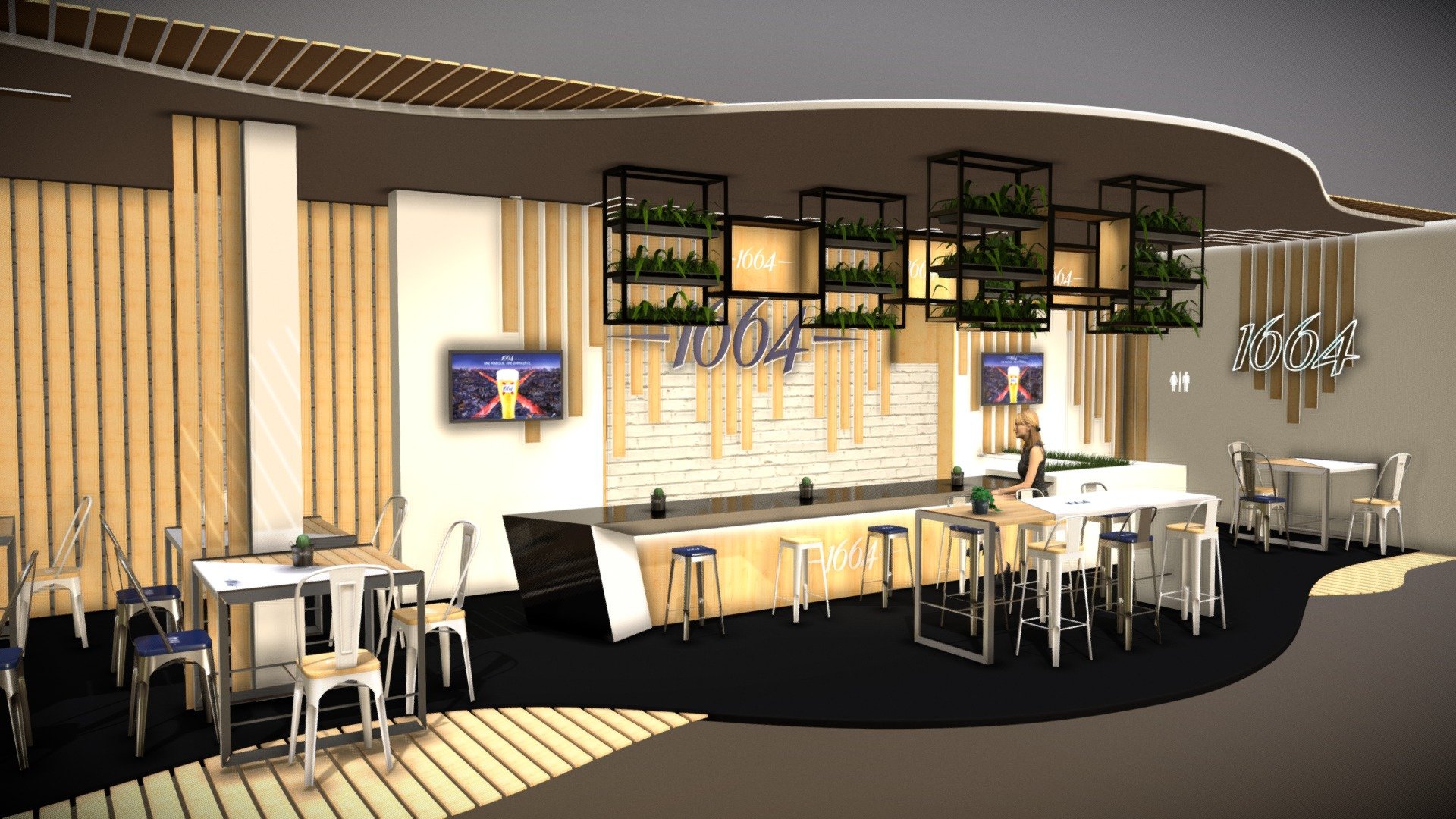 Bar restaurant interior design architecture