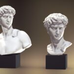 bustes david _ print