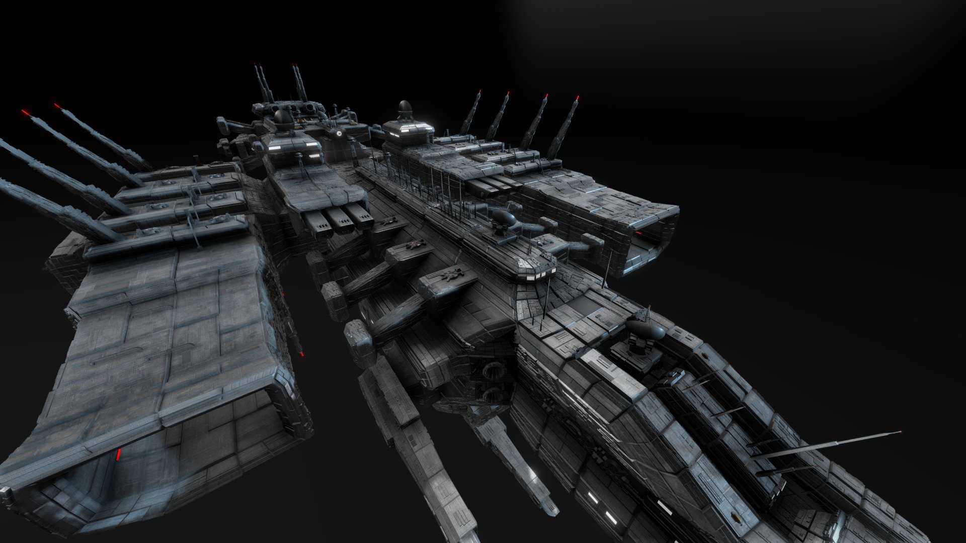 CDF – Dreadnaught – Class Capital Spaceship