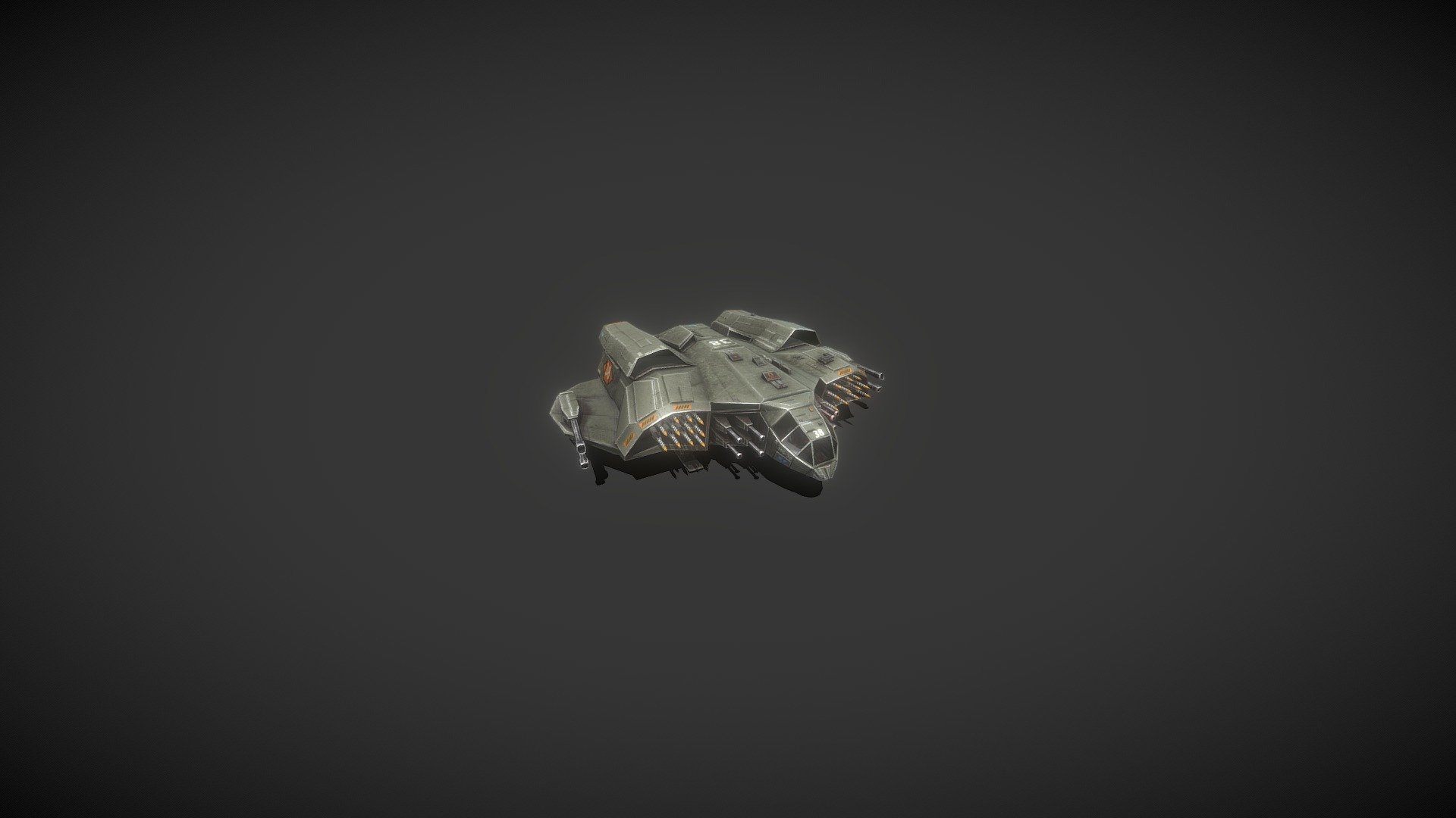 CDF Heavy Gunship (Remastered)
