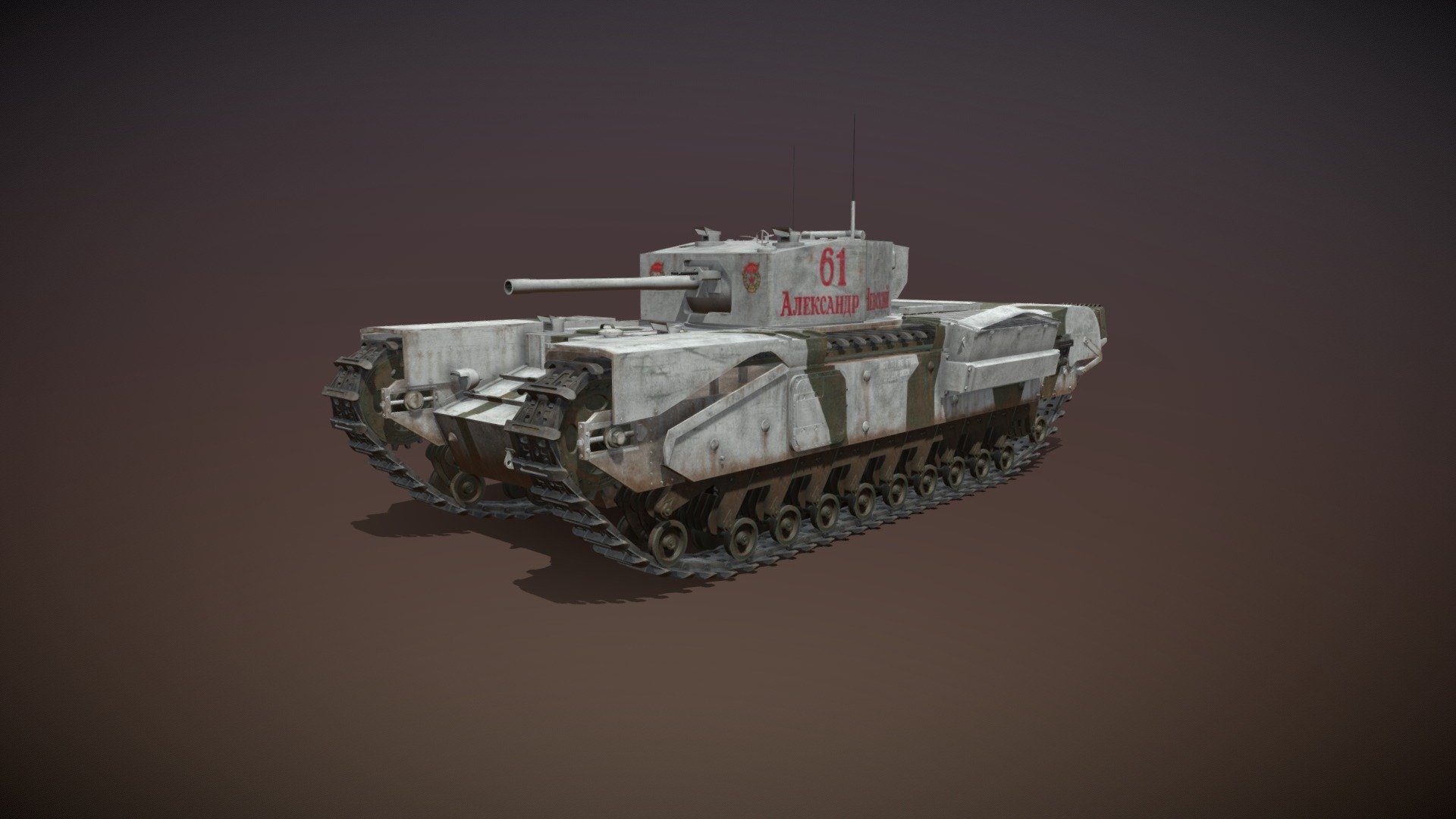 Churchill MK.III – 61 – Soviet Army