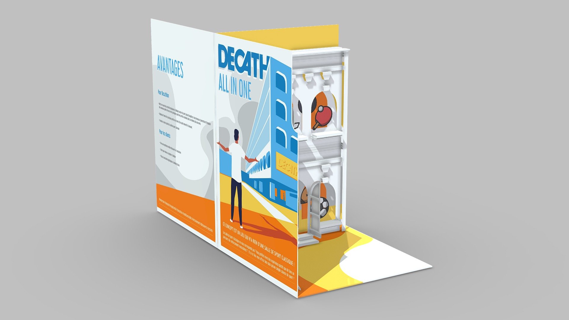 Decathlon 3D catalogue