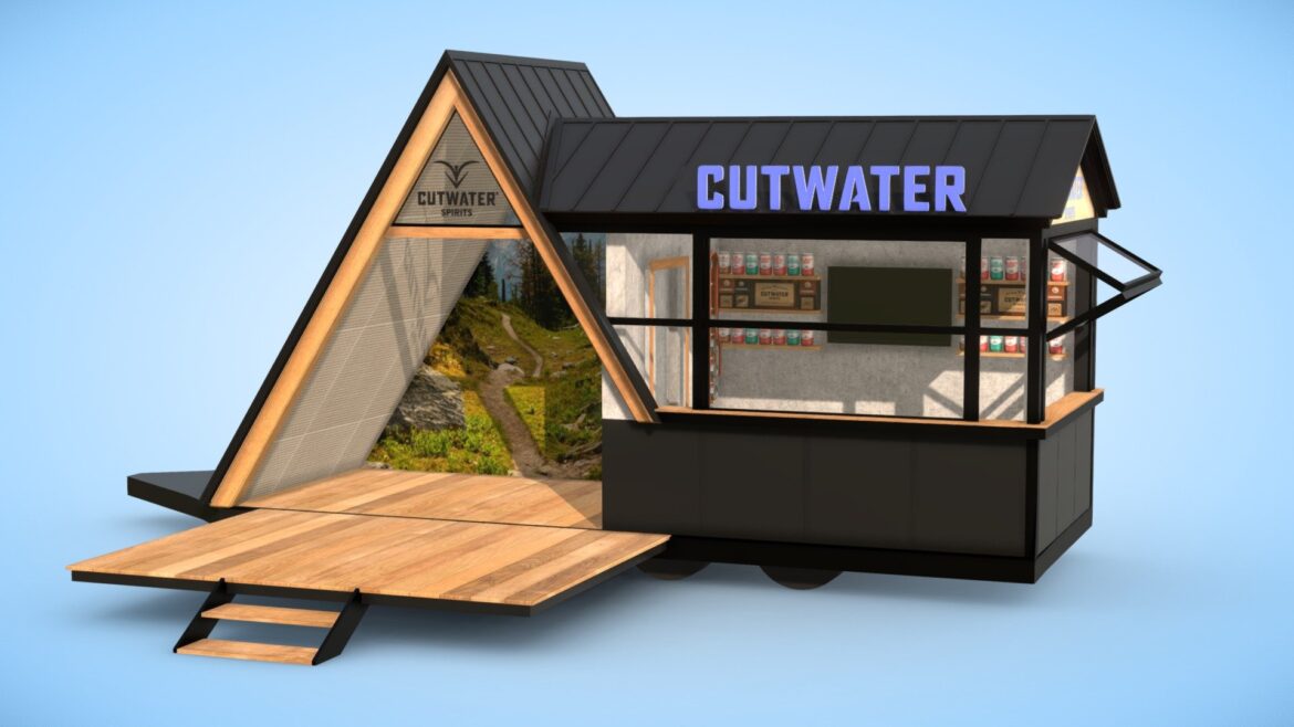 exterior bar presenter cutwater 3d model
