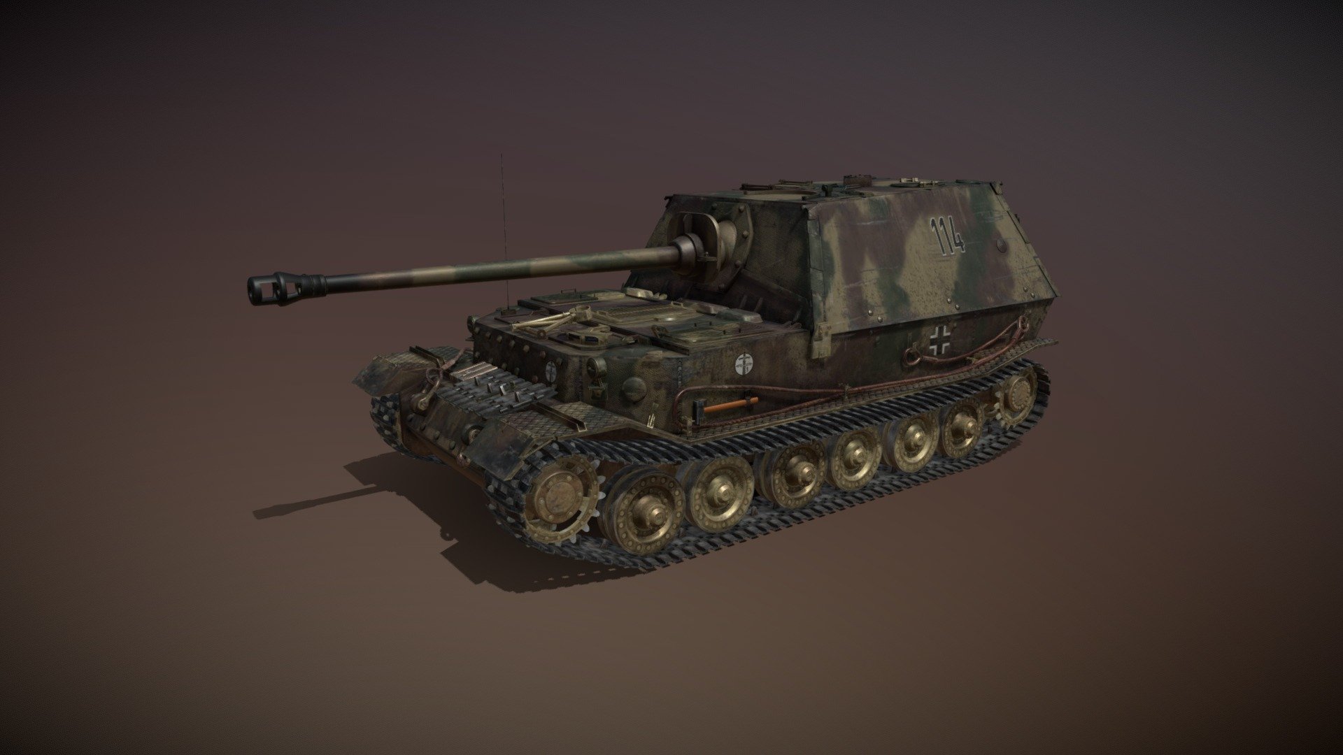 Ferdinand Tank destroyer – Tiger (P) – 114