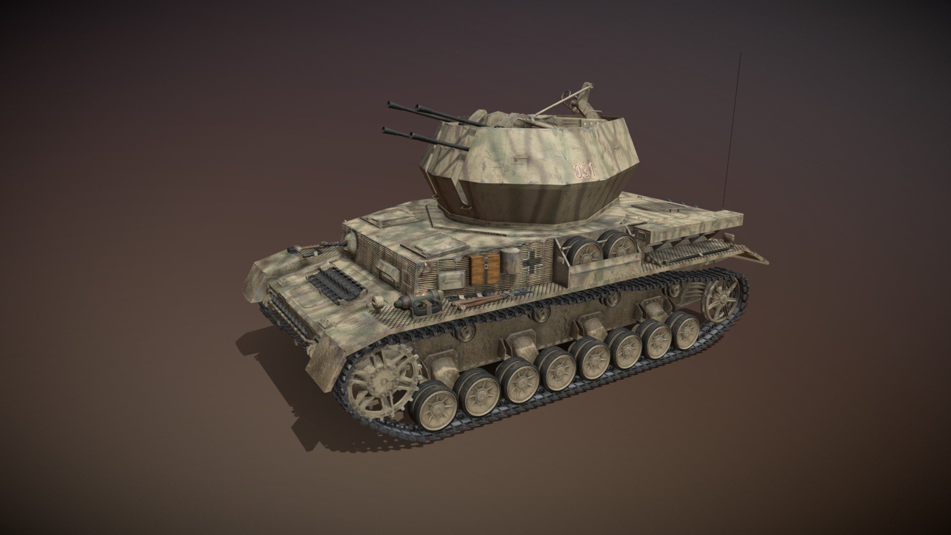 Flakpanzer IV – Wirbelwind