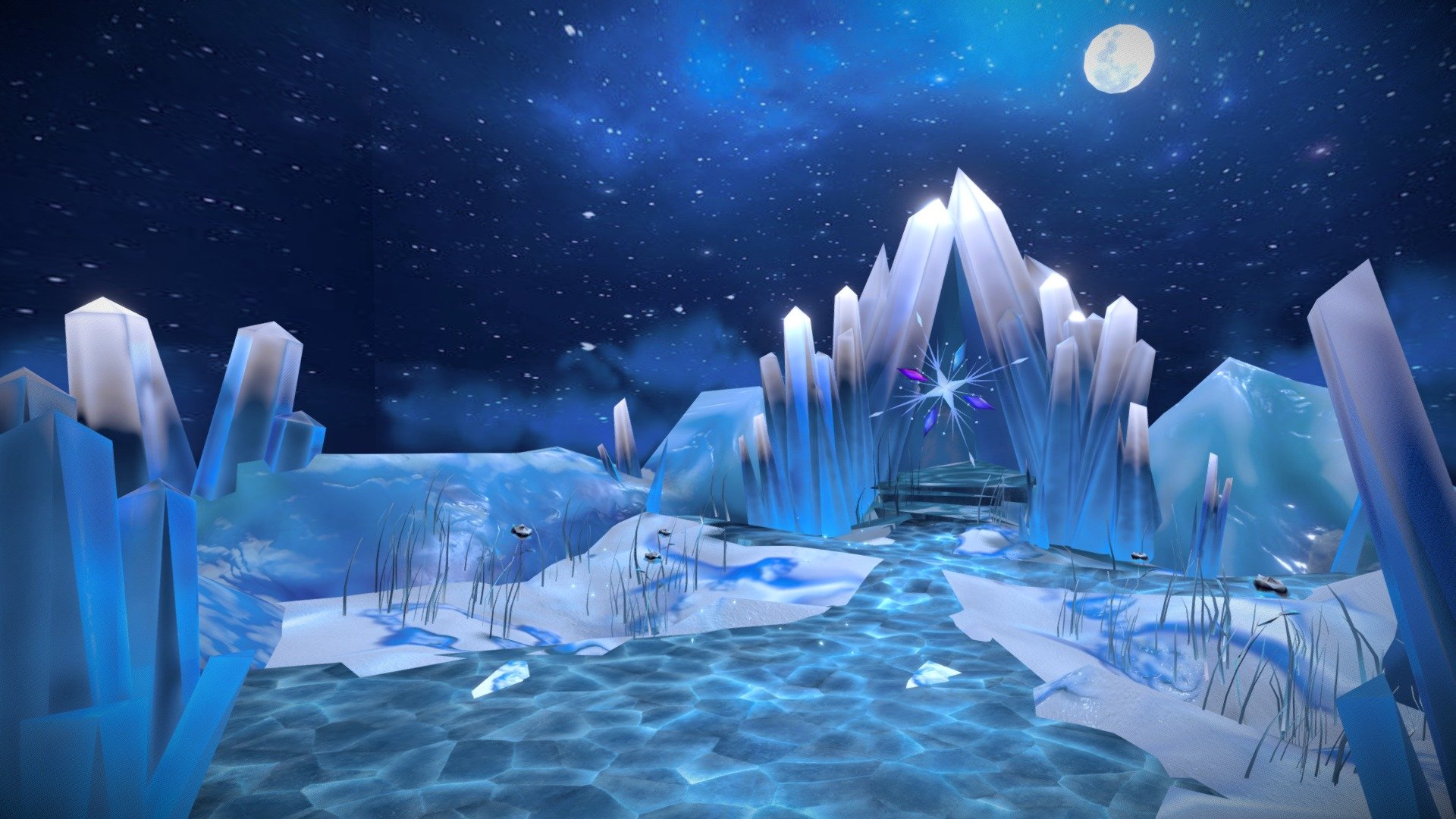 Frozen scene test