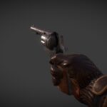 Gun for the cow boy gunslinger