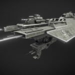 halo unsc spirit of fire 3d model