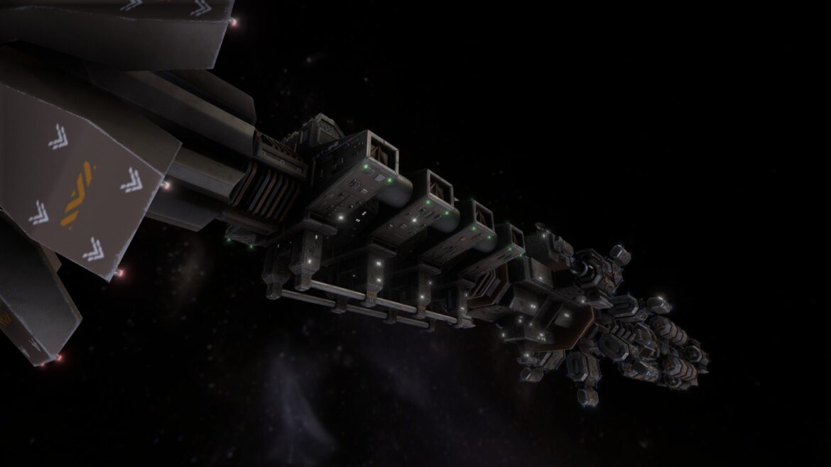 heckel and thomas cdf colonisation spacecraft 3d model