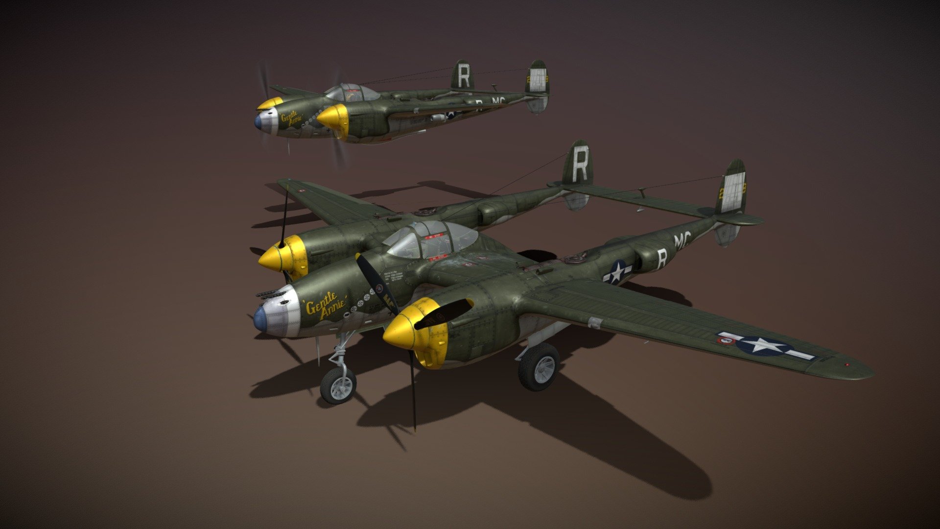 Lockheed P-38 Lightning – Gentle Annie