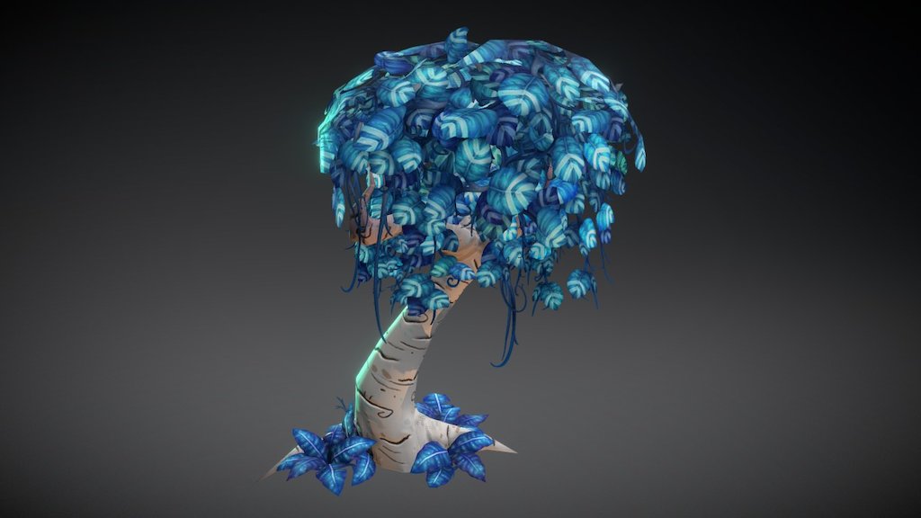 Low poly Tree