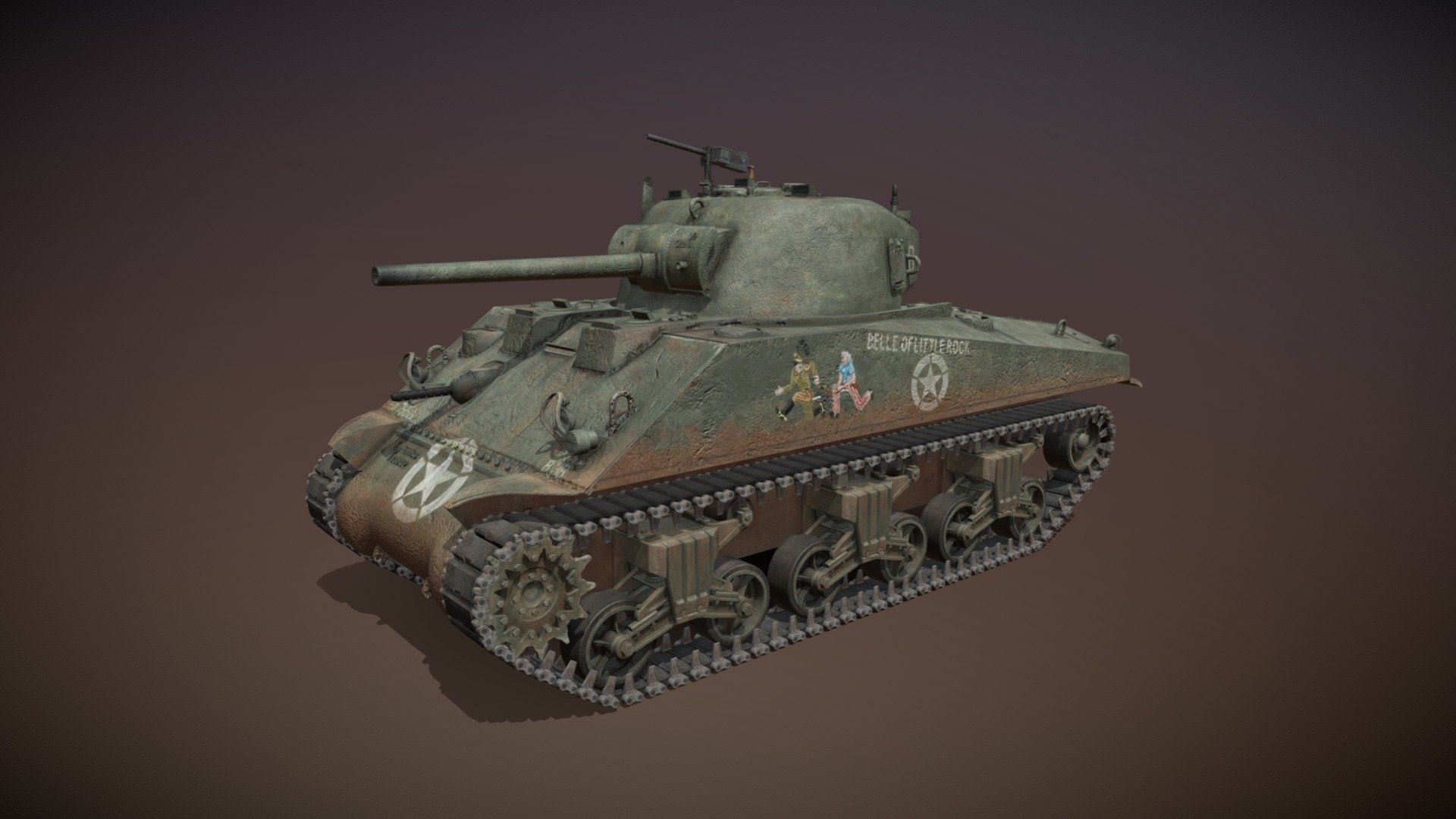 M4 Sherman – Belle of little Rock