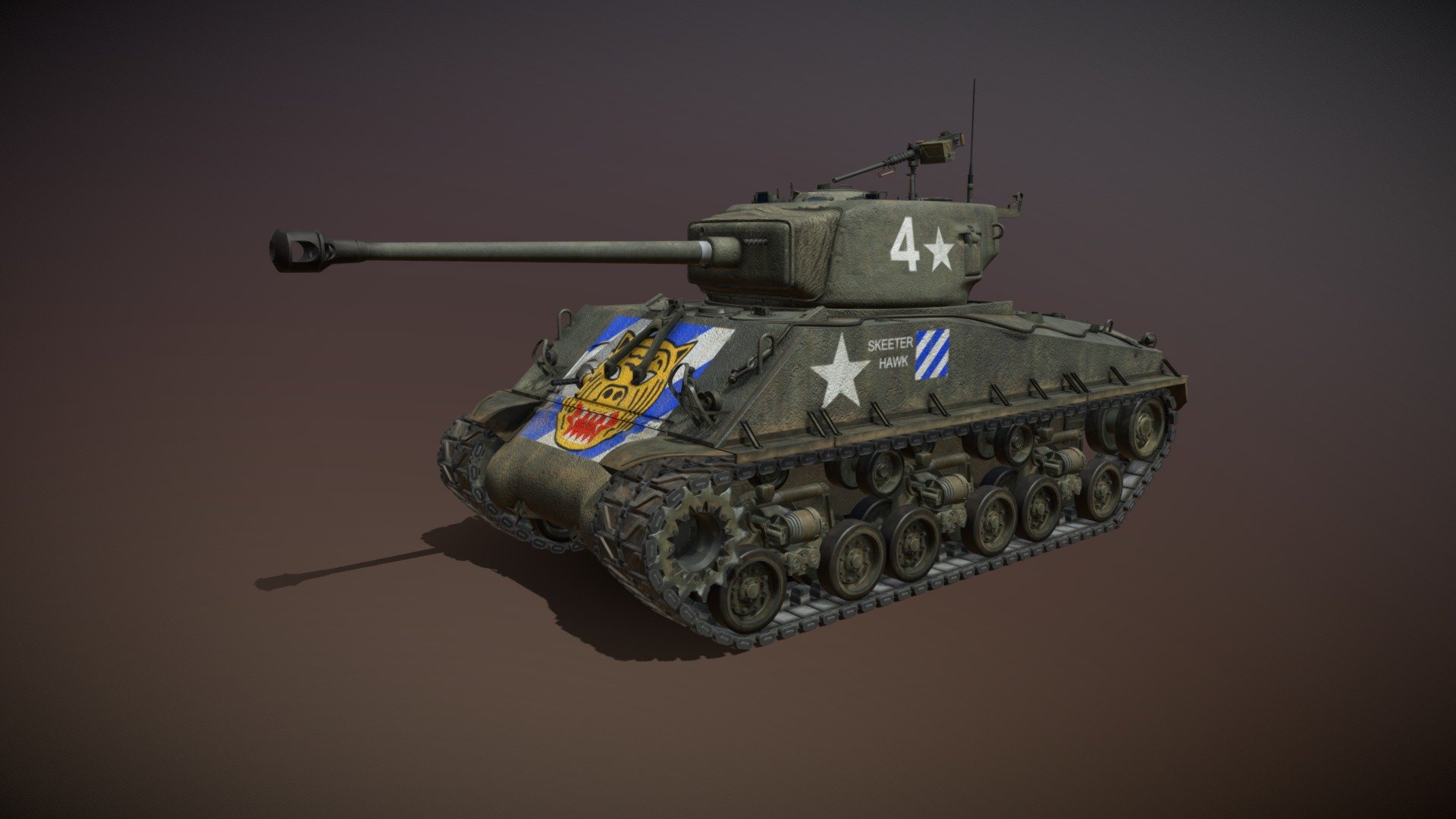 M4A3E8 Sherman – Easy Eight – Skeeter Hawk