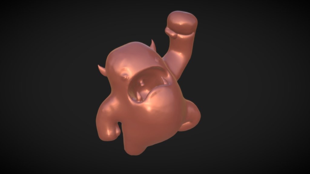 melvin cgcookie sculpt course 3d model