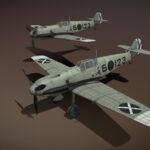 Messerschmitt – BF-109 E – 6-123