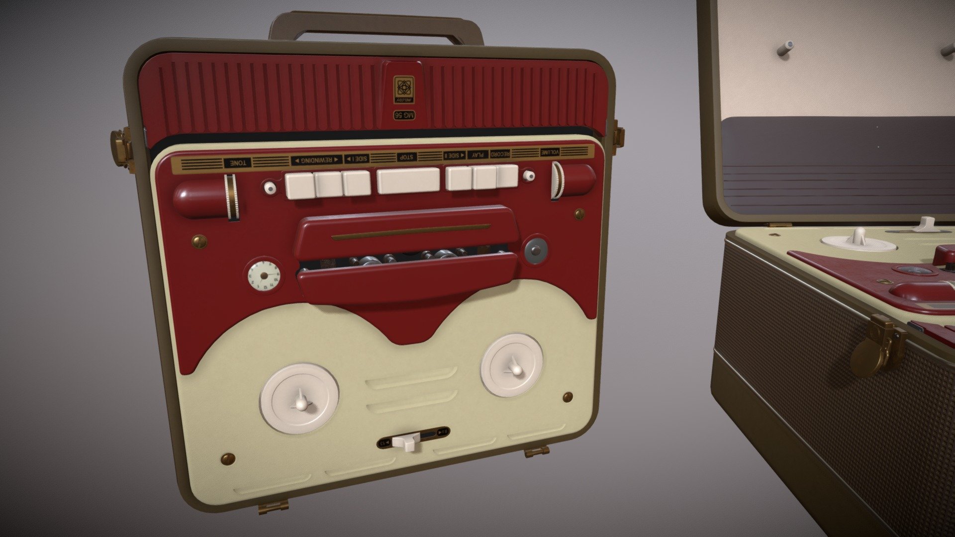 MG56 Retro Bobbin Tape Recorder (Midpoly ver)