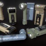 Military Flashlight Set