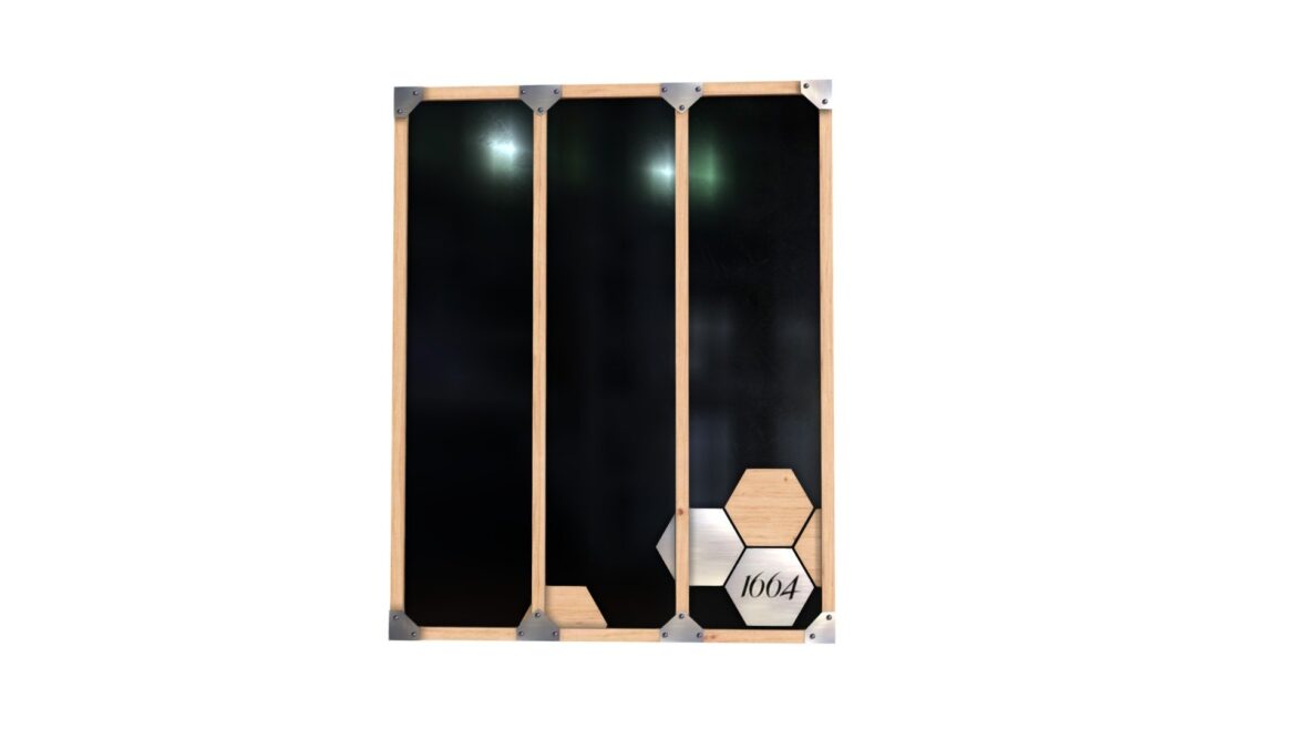 miroir boismetal 3d model