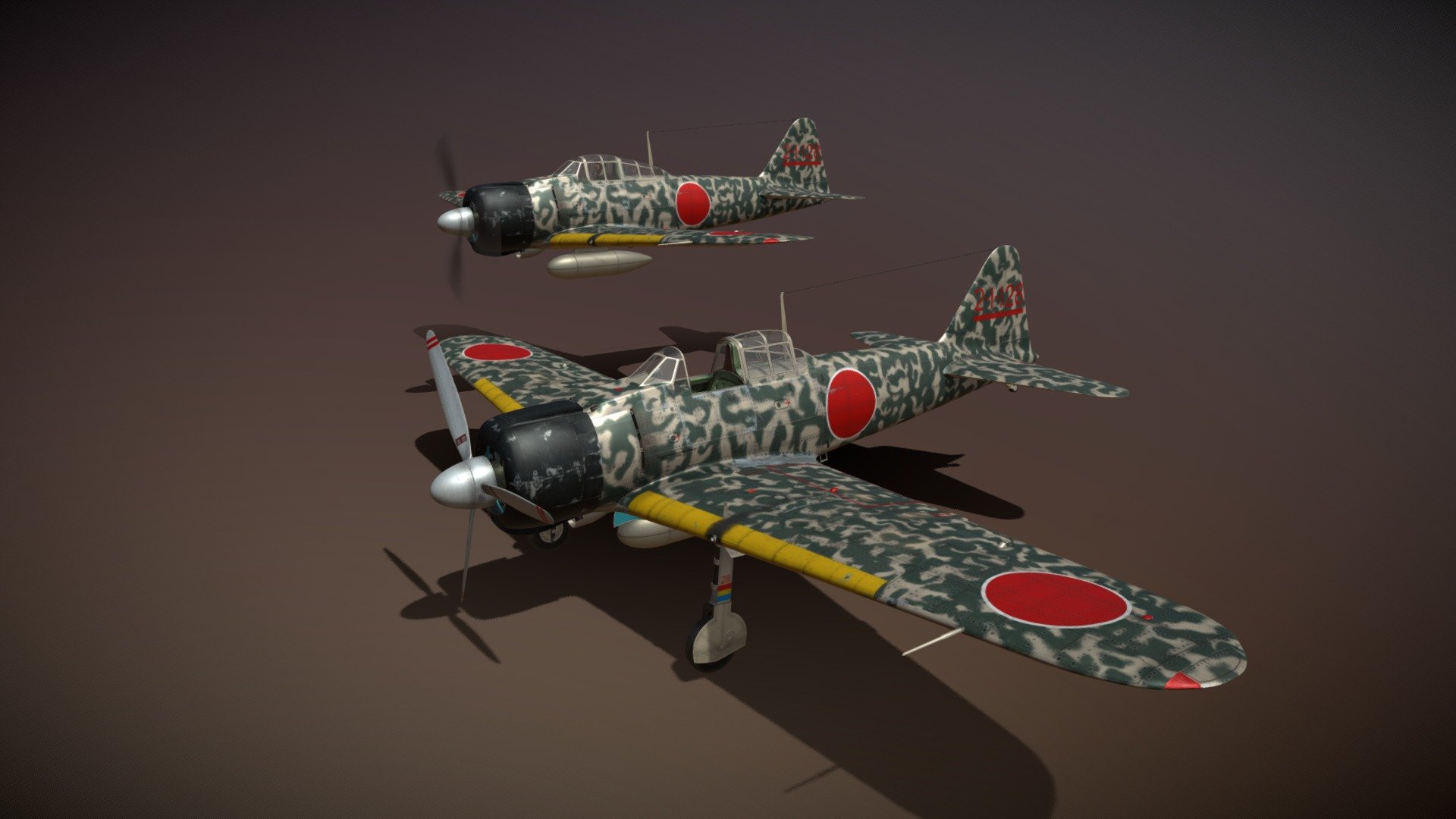 Mitsubishi A6M2 Zero – Hiyo Fighter Group