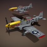 North American P-51D – Mustang – Detroit Miss