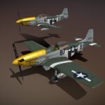 North American P-51D Mustang – Ferocious Frankie