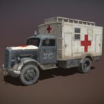 Opel Blitz – 3t Ambulance Truck – 11 PzDiv