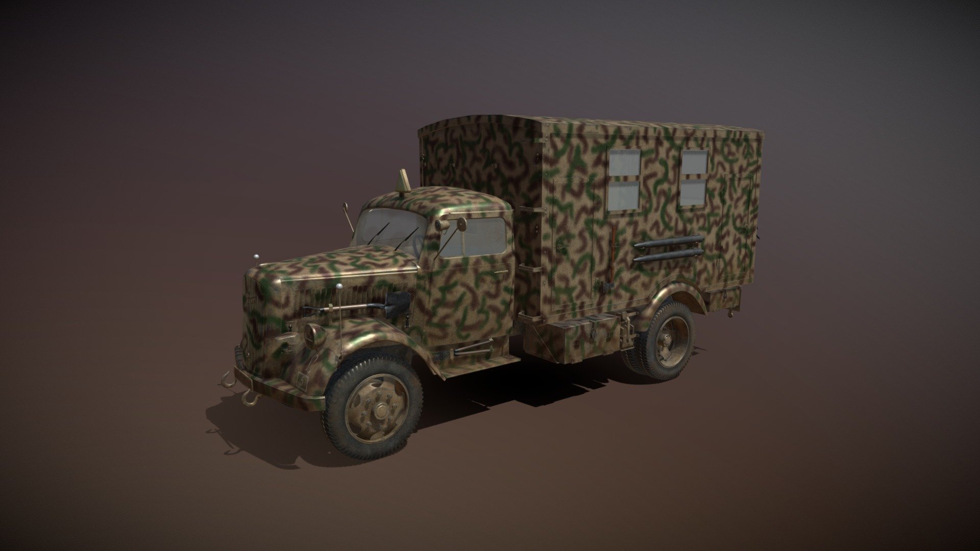 Opel Blitz – 3t Truck with Radiokoffer