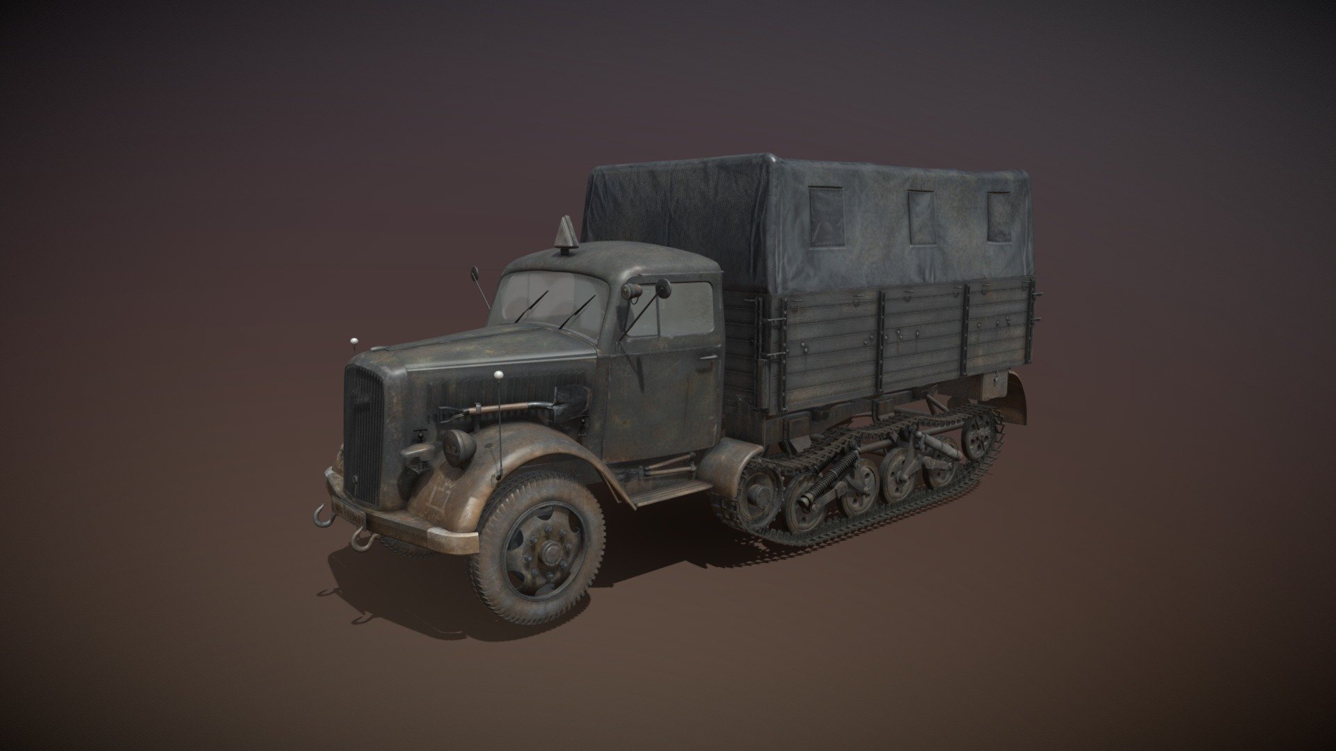 Opel Blitz Maultier – Half-Truck – 17 PzDiv