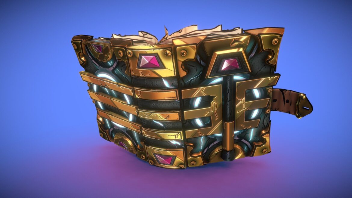paladins book 3d model