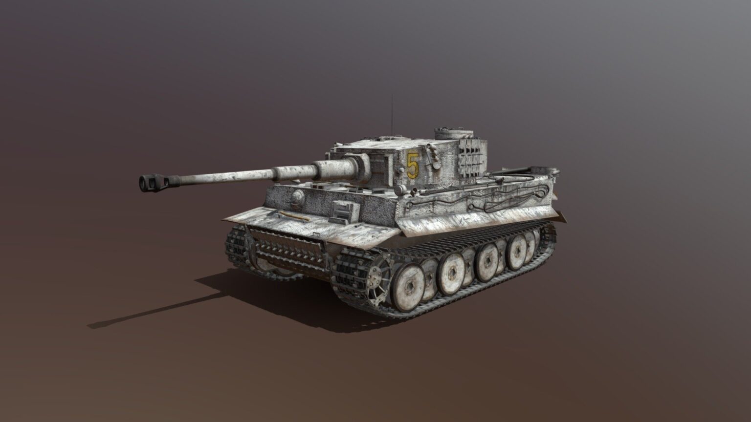 Download Panzer Vi – Tiger – 5 – Early Production 3D Model | Deep3DSea