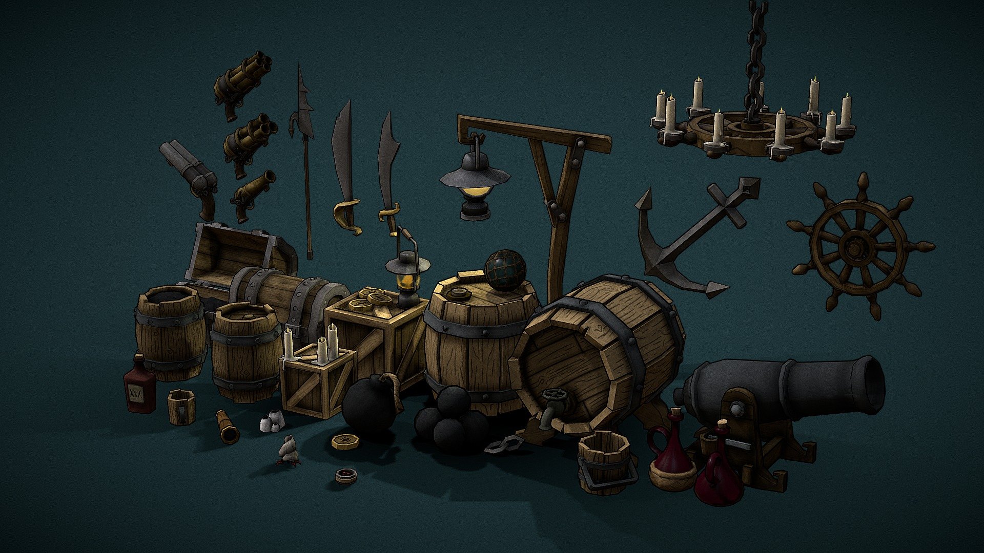 Pirate Props