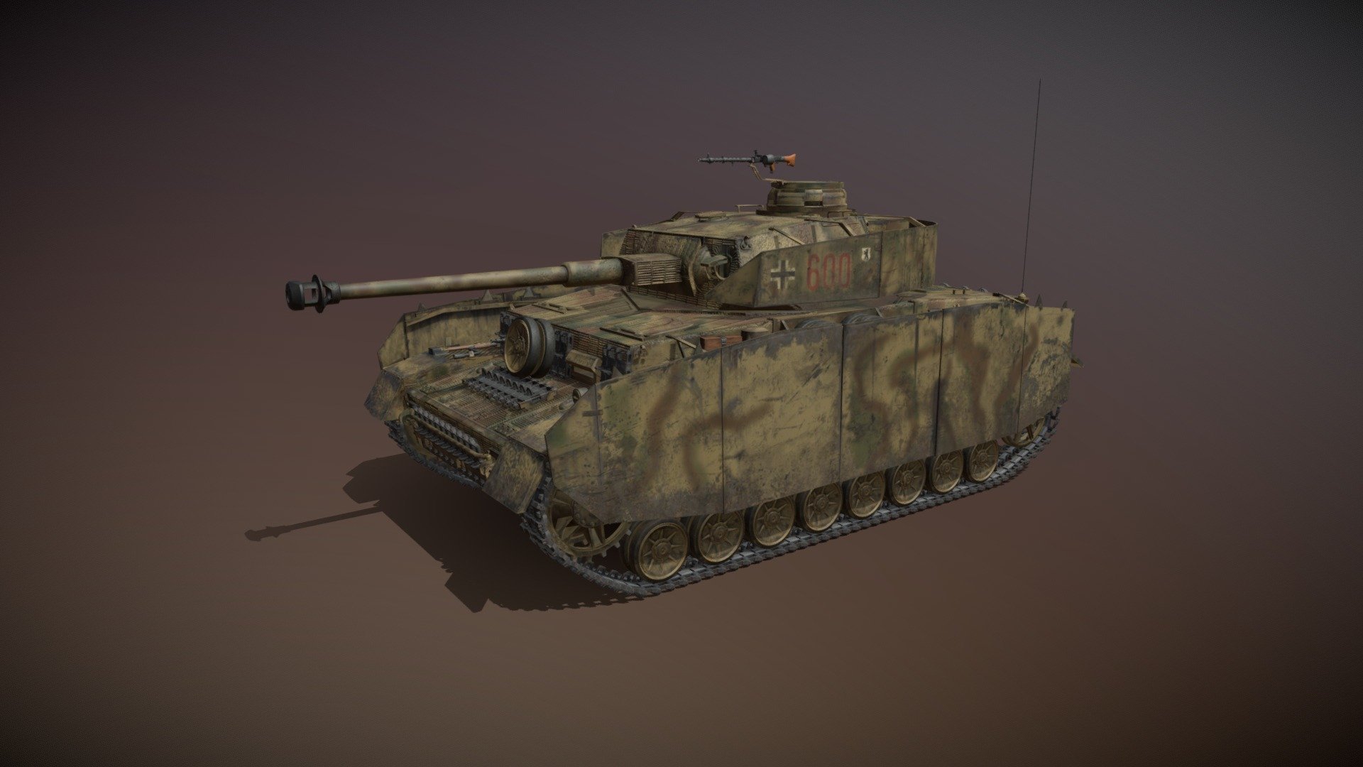 PzKpfw IV – Panzer 4 – Ausf.H – 600