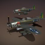 Republic P-47D Thunderbolt – Brazilian Air Force