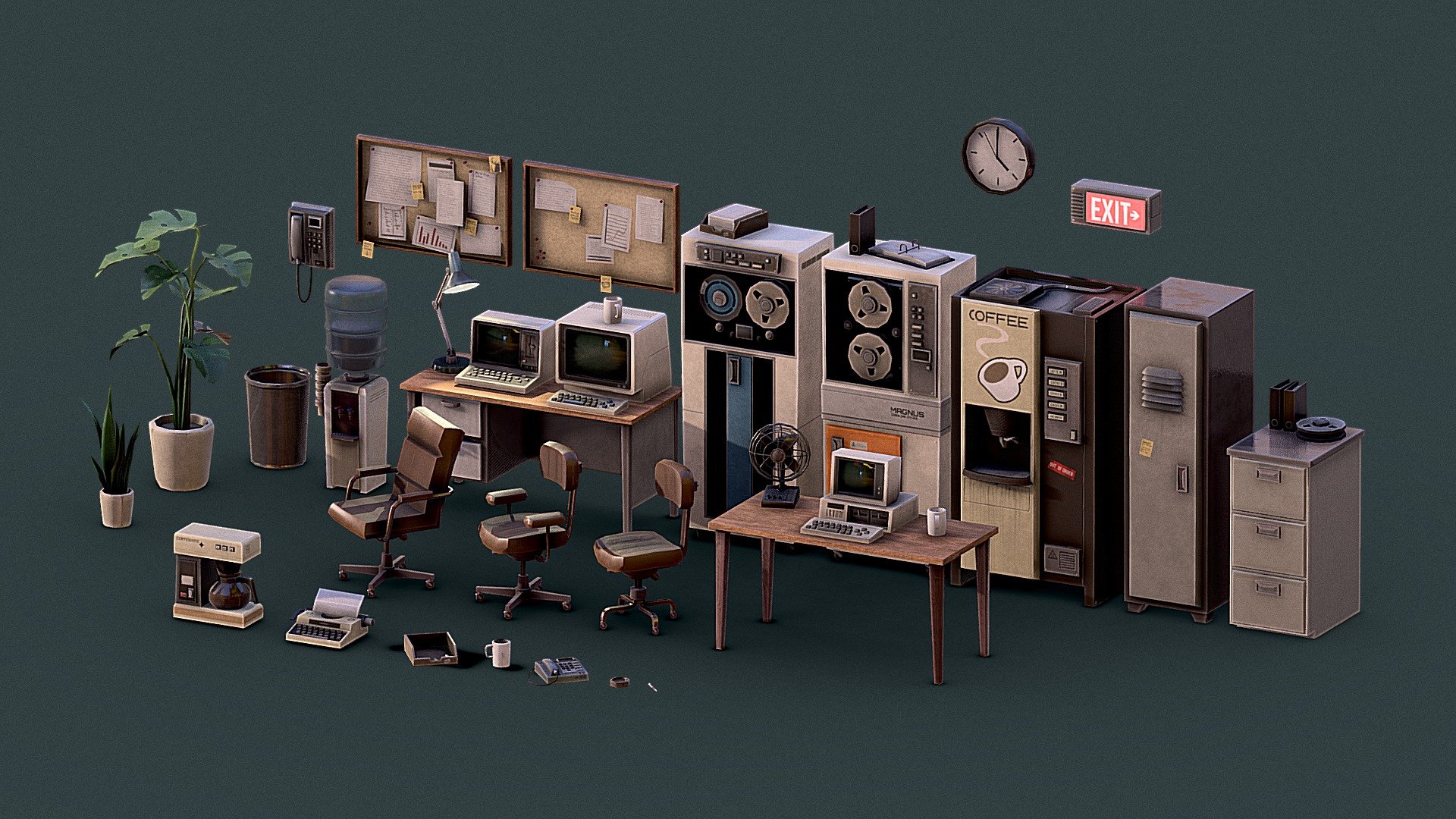 Retro Office Pack