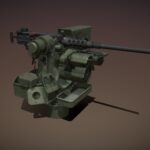 rws kongsberg m151 protector with m2 3d model