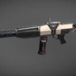 sci fi combat flame thrower mk2 pfu 3d model