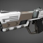 Sci-fi Combat Pistol MK2