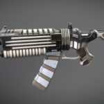 Sci-fi SMG Assault Rifle