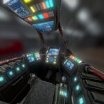 Sci-fi Space Fighter Cockpit – Hades Starfighter