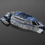 Sci-fi Spacehip Transport