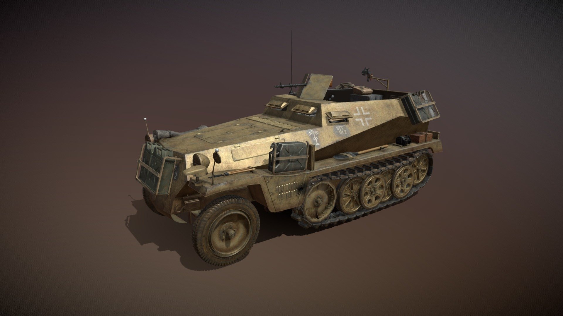 SD.KFZ 250/1 – Halftruck – 10PD