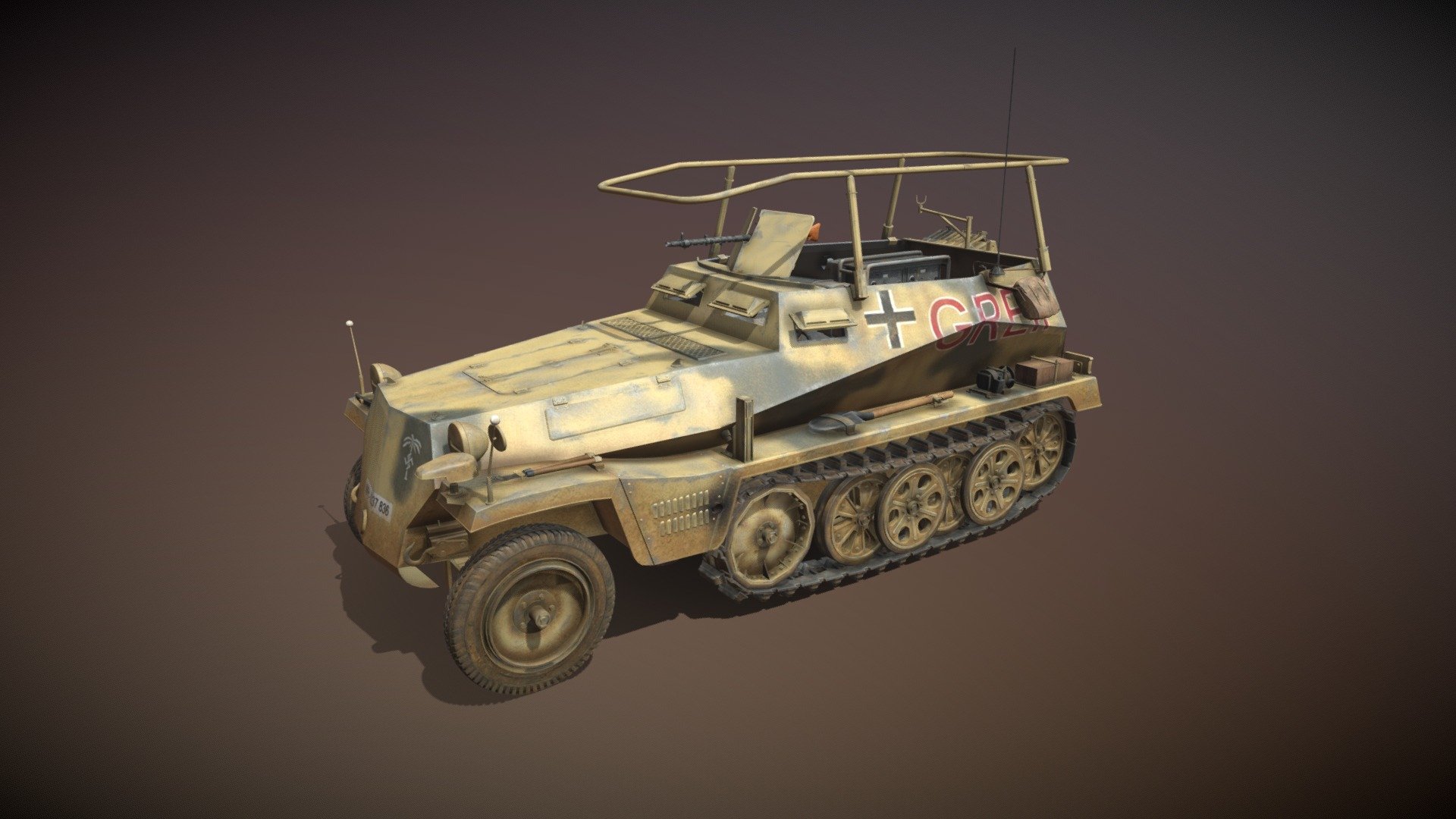 SD.KFZ 250/3 – Greif – Command variant