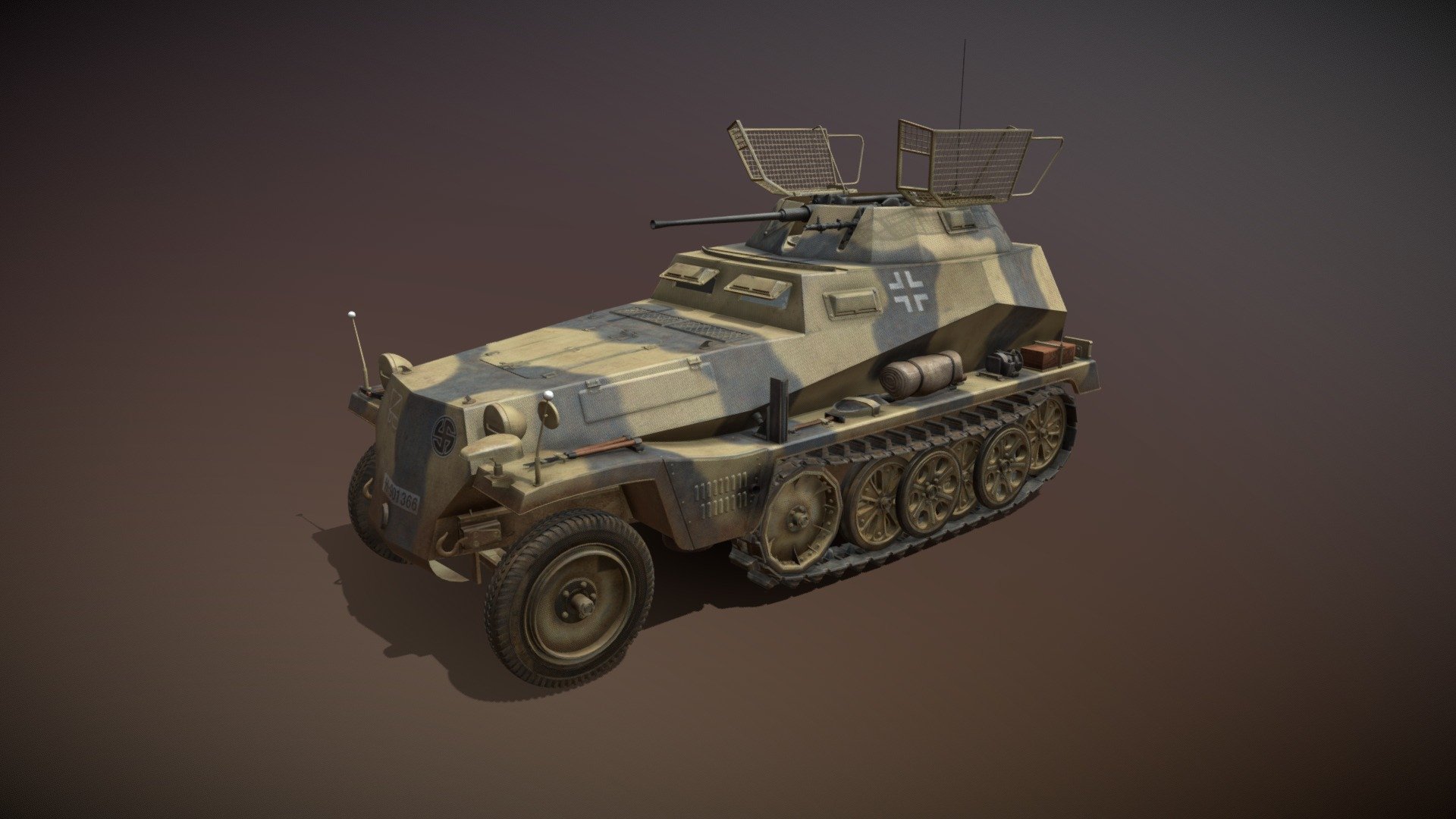 SD.KFZ 250/9 – Reconnaissance Halftruck Nordland
